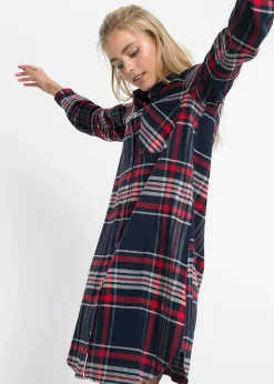 Robe-chemise 100% coton