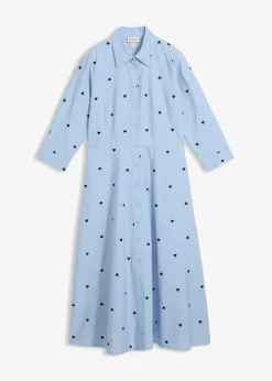 Robe-chemise 100% coton