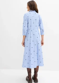 Robe-chemise 100% coton