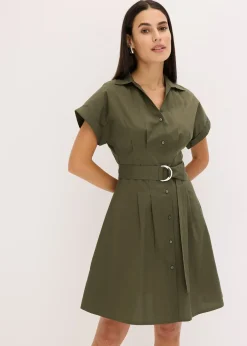 Robe-chemise 100% coton