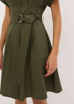 Robe-chemise 100% coton