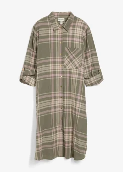 Robe-chemise 100% coton