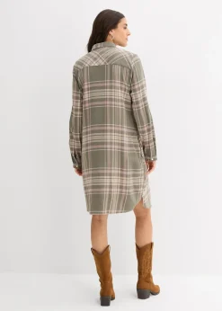 Robe-chemise 100% coton