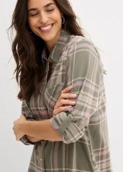 Robe-chemise 100% coton