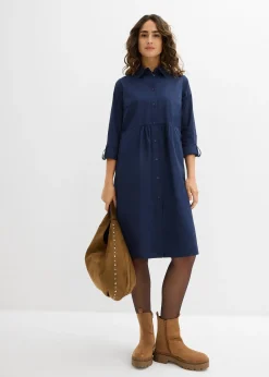 Robe-chemise 100% coton