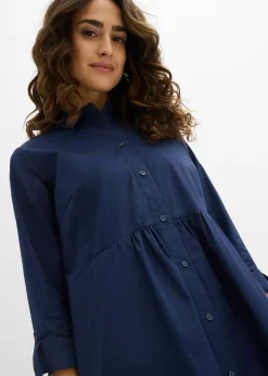 Robe-chemise 100% coton