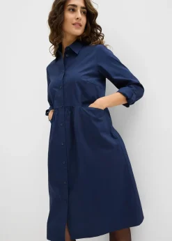 Robe-chemise 100% coton