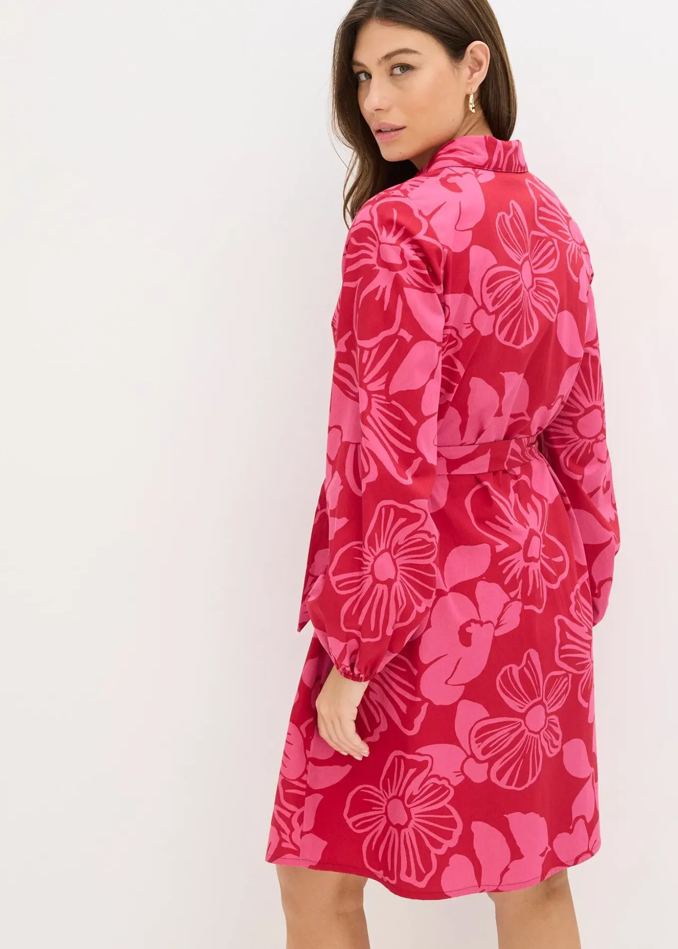 Robe-chemise 100% coton