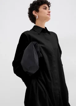 Robe-chemise 100% coton à base boule