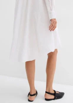 Robe-chemise 100% coton à base boule
