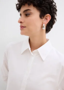 Robe-chemise 100% coton à base boule