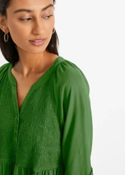 Robe-chemise à dentelle