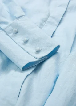 Robe-chemise 100% lin