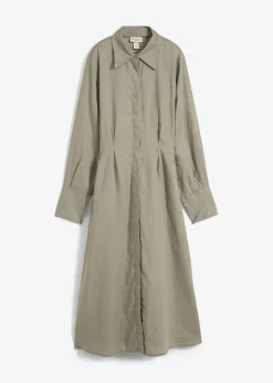 Robe-chemise 100% lin