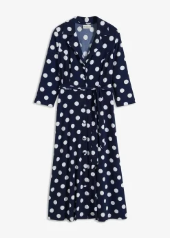 Robe-chemise avec lien à nouer (ens. 2 pces.)