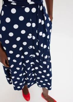 Robe-chemise avec lien à nouer (ens. 2 pces.)