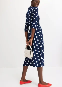 Robe-chemise avec lien à nouer (ens. 2 pces.)