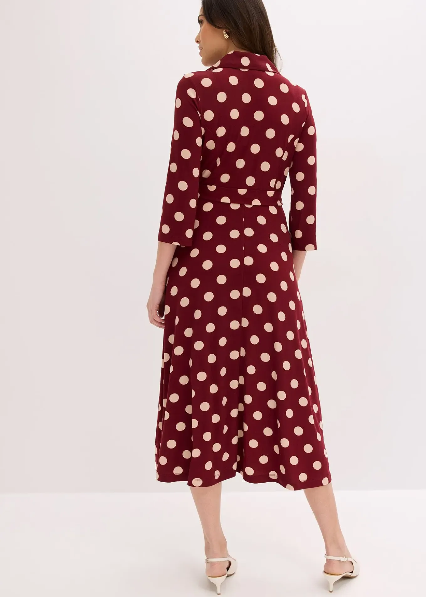 Robe-chemise avec lien à nouer (ens. 2 pces.)