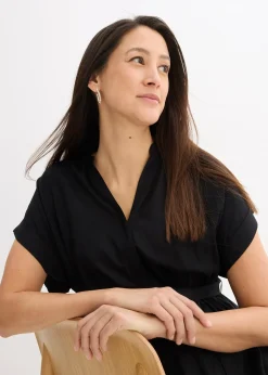 Robe-chemise de grossesse et d’allaitement