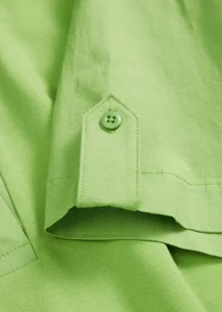 Robe-chemise en coton extensible