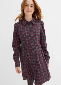 Robe-chemise en flanelle