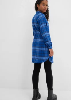 Robe-chemise en flanelle