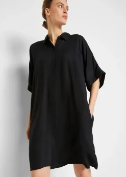 Robe-chemise en viscose