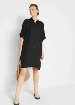 Robe-chemise en viscose