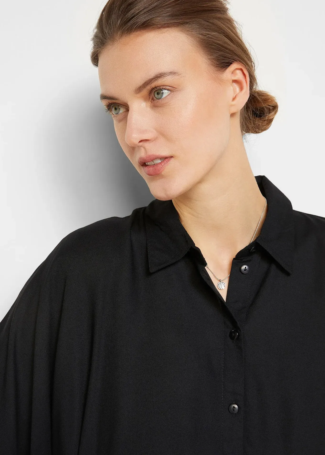 Robe-chemise en viscose