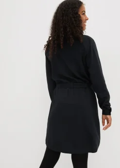 Robe-chemise en viscose fluide