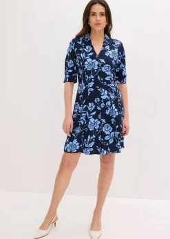 Robe-chemise en viscose fluide