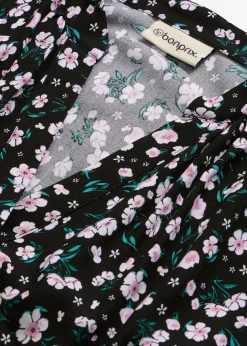 Robe-chemise fluide en viscose