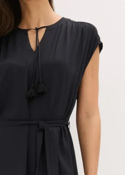 Robe-chemise fluide en viscose