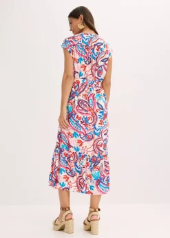 Robe-chemise fluide en viscose