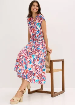 Robe-chemise fluide en viscose