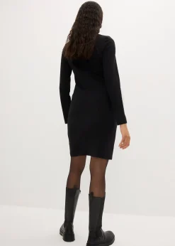 Robes en jersey à col V