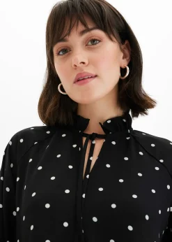 Robe-tunique avec lien à nouer