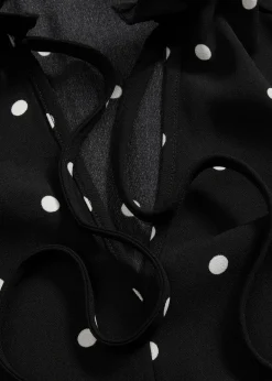 Robe-tunique avec lien à nouer