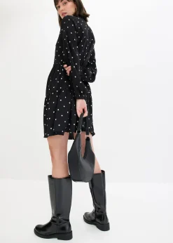 Robe-tunique avec lien à nouer