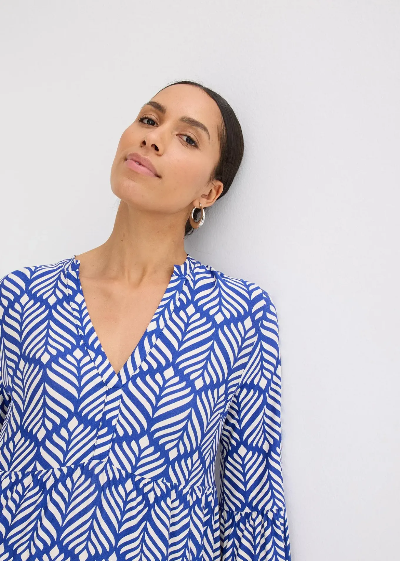 Robe-tunique en doux jersey de viscose