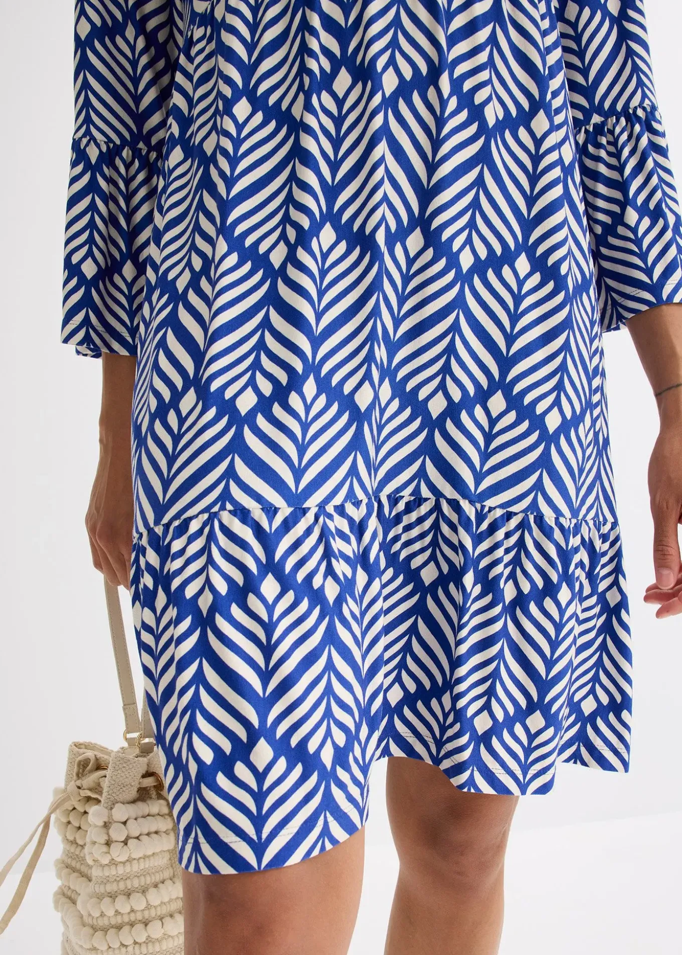 Robe-tunique en doux jersey de viscose