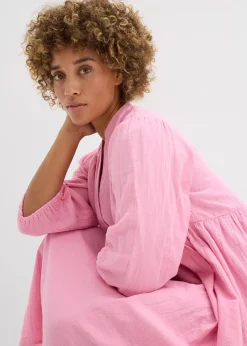 Robe-tunique en gaze de coton douce