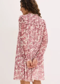 Robe-tunique en mesh doux