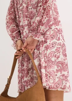 Robe-tunique en mesh doux