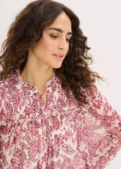 Robe-tunique en mesh doux