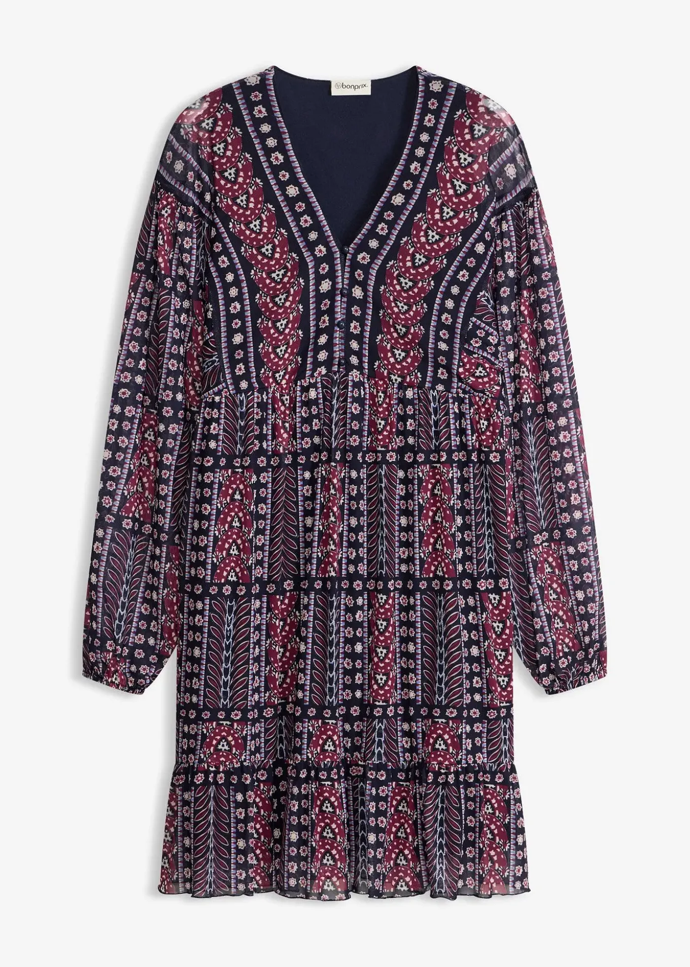 Robe-tunique en mesh doux