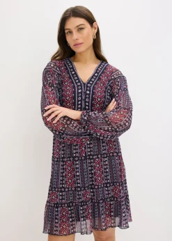 Robe-tunique en mesh doux