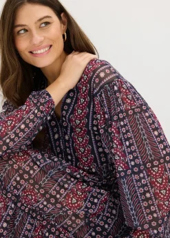 Robe-tunique en mesh doux