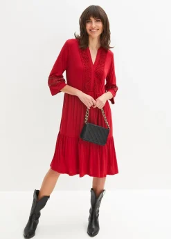 Robe-tunique en viscose douce