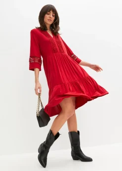 Robe-tunique en viscose douce